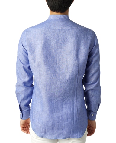 カジュアルシャツ/スリム(スタンド)