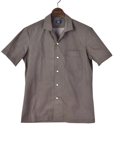 半袖シャツ/オープンカラー