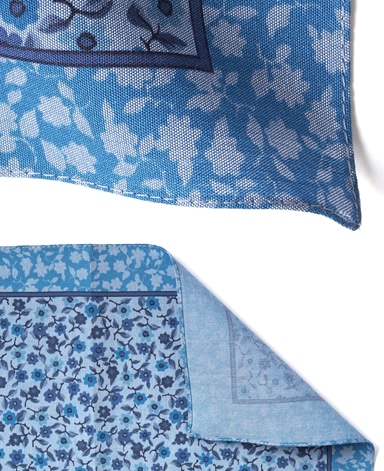 コットンポケットチーフ/Made in Italy