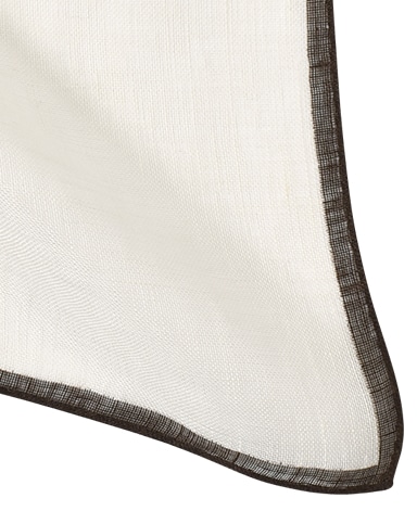 リネンポケットチーフ/Made in Italy