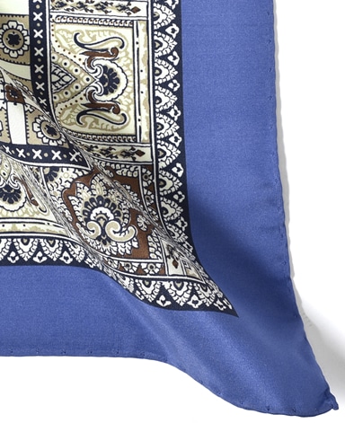 シルクポケットチーフ/Made in Italy