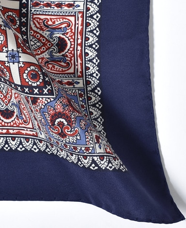 シルクポケットチーフ/Made in Italy