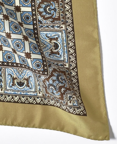 シルクポケットチーフ/Made in Italy