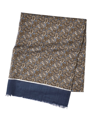 コットンリネンストール/イタリア製