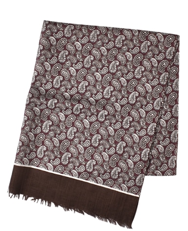 コットンリネンストール/イタリア製