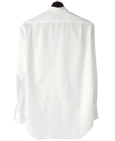 スタンドカラーシャツ/ポケットあり