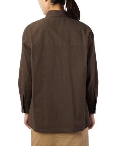 シャツジャケット/キャバジン