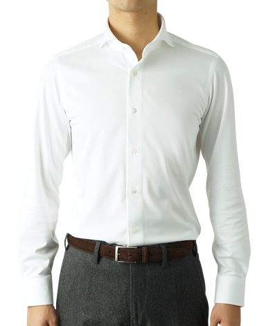 36ゲージニットシャツ/ダブルニット【秋冬向き】