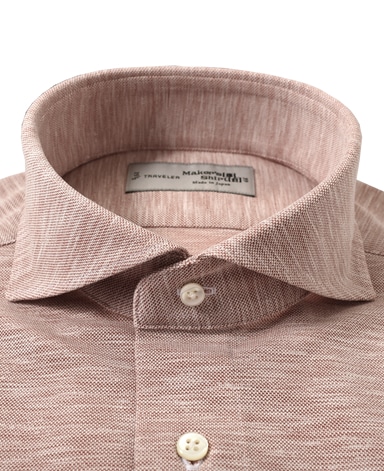 ラミーカノコニットシャツ/TRAVELER