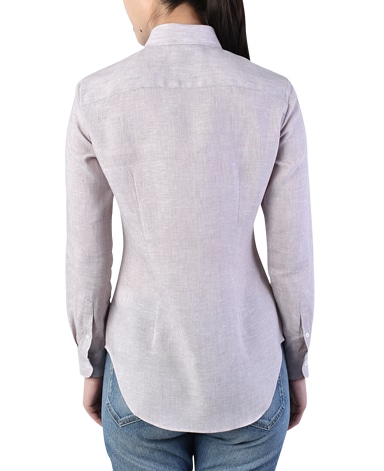 マンハッタンスリム リネンシャツ/TRAVELER