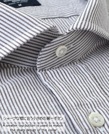 半袖シャツ/シアサッカー