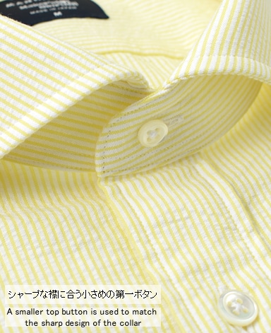 半袖シャツ/シアサッカー