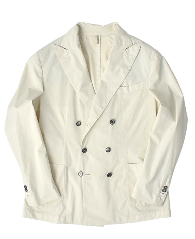 イタリアンコットンダブルジャケット/セットアップ