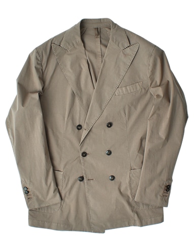 イタリアンコットンダブルジャケット/セットアップ