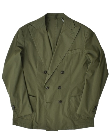 イタリアンコットンダブルジャケット/セットアップ