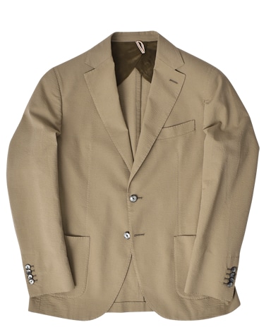 イタリアンシアサッカージャケット/セットアップ