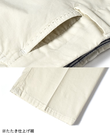 イタリアンコットンパンツ/セットアップ