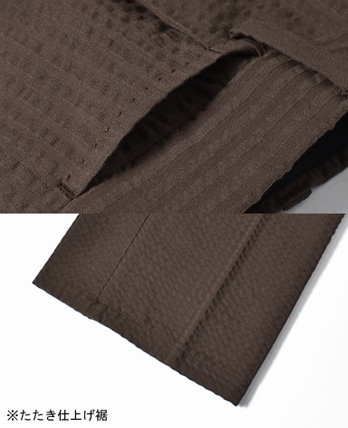 イタリアンシアサッカーパンツ/セットアップ