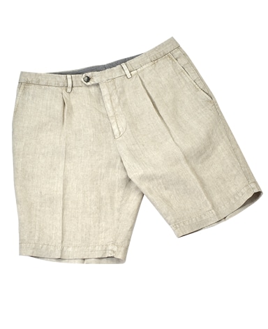 リネンショートパンツ