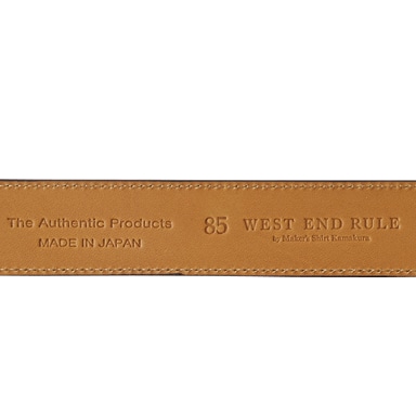 スムースレザーベルト