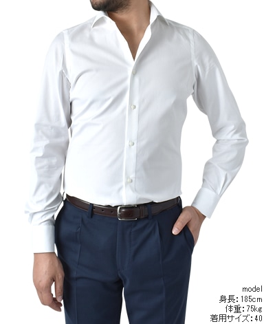 ナポリドレスシャツ/イタリア製(9箇所ハンドメイド )