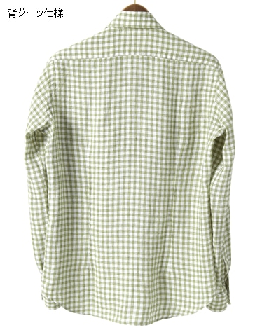 カジュアルシャツ＜リネン＞/スリム（カッタウェイ）