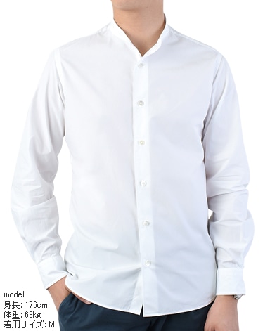カジュアルシャツ/（スタンド)