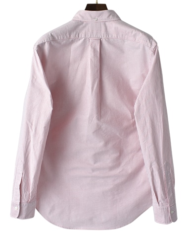 VINTAGE IVY シャツ/レッドキャンディーストライプ