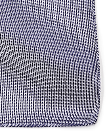 シルクポケットチーフ/フレスコ織り Made in Japan