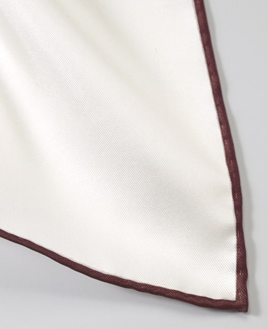 シルクポケットチーフ/Made in Japan