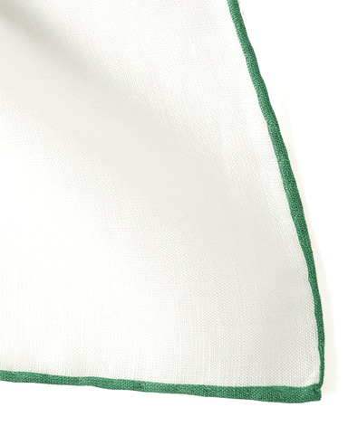 リネンポケットチーフ/Made in Japan