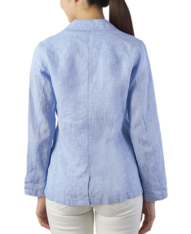 リネンジャケット/平織り