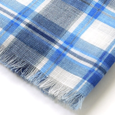 コットンリネンストール/イタリア製