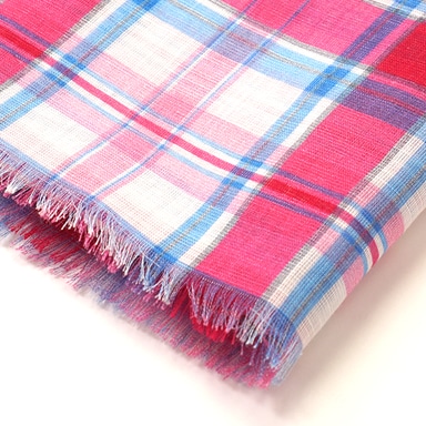 コットンリネンストール/イタリア製