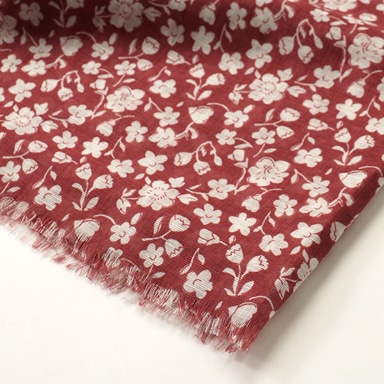 コットンリネンストール/イタリア製