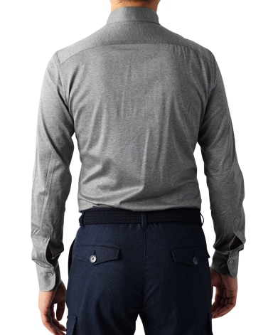 ナポリシャツ/イタリア製(ニット)