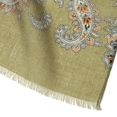 ウールプリントストール/ドイツ製