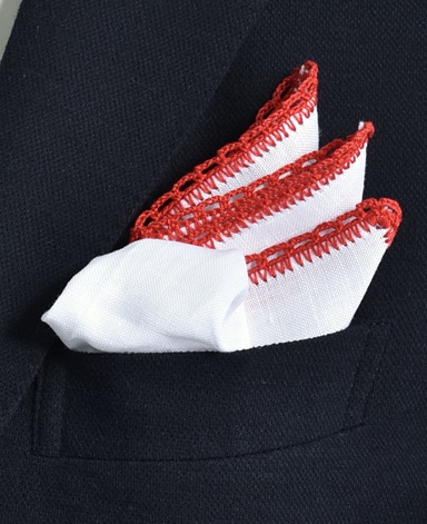 シルクポケットチーフ/CALABRESE