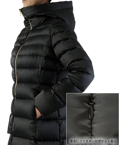 リッチダウンロングコート/DICROS