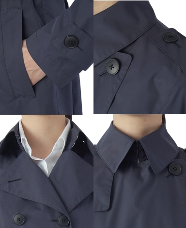 トレンチレインコート/DICROS