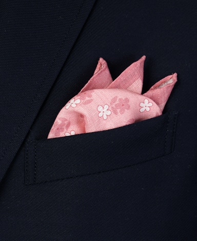 リネンポケットチーフ/Made in Italy