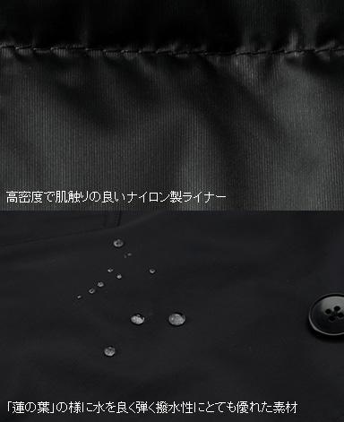 コンバーチブルコート/ダウンライナー付き