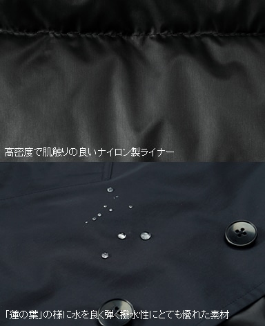 コンバーチブルコート/ダウンライナー付き