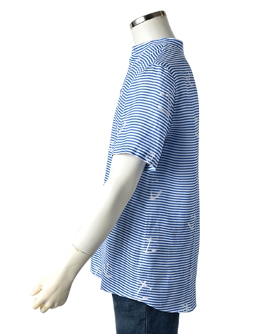 ESCALES/スタンドカラーシャツ（半袖）