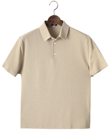 強撚半袖ポロシャツ/ICE TWIST