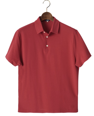 強撚半袖ポロシャツ/ICE TWIST