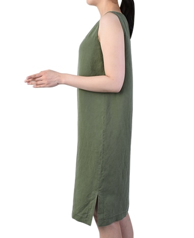 リネンワンピース/平織り