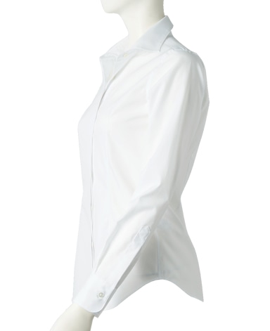 スリムシャツ/ブロード