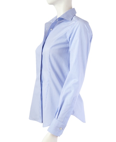 スリムシャツ/平織り