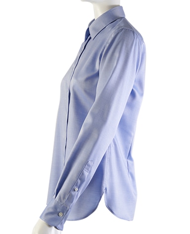 スリムベーシックシャツ/ヘリンボーン